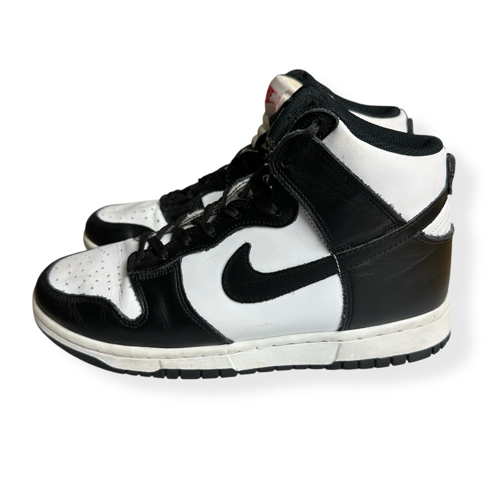 Nike Dunk High Panda‎ Sneakers Women's Size 8 White/Black DD1869 103 - Picture 6 of 13